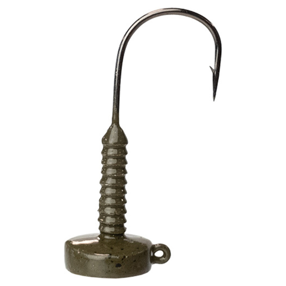 Lunker City Ned Head Green Pumpkin in the group Fishing methods / Spin Fishing / Hooks & Terminal Tackle / Jig Heads / Ned Rig Jigköpfe at Sportfiskeprylar.se (78-NHG-05r)