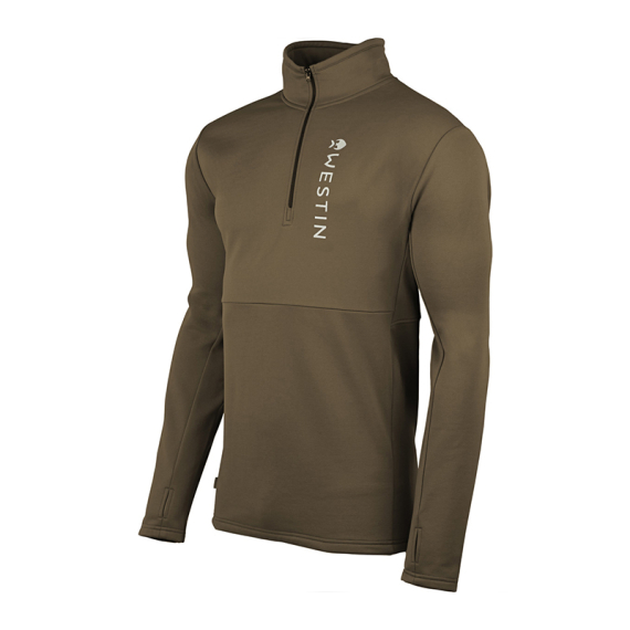 Westin Energy Midlayer 1/2 Zip Dark Sage in the group Clothes & Shoes / Clothing / Layering & Underwear / Base Layer Tops at Sportfiskeprylar.se (A288-1161-Sr)